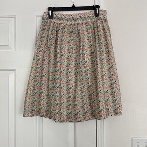 DownEast Collection spring floral full skirt.